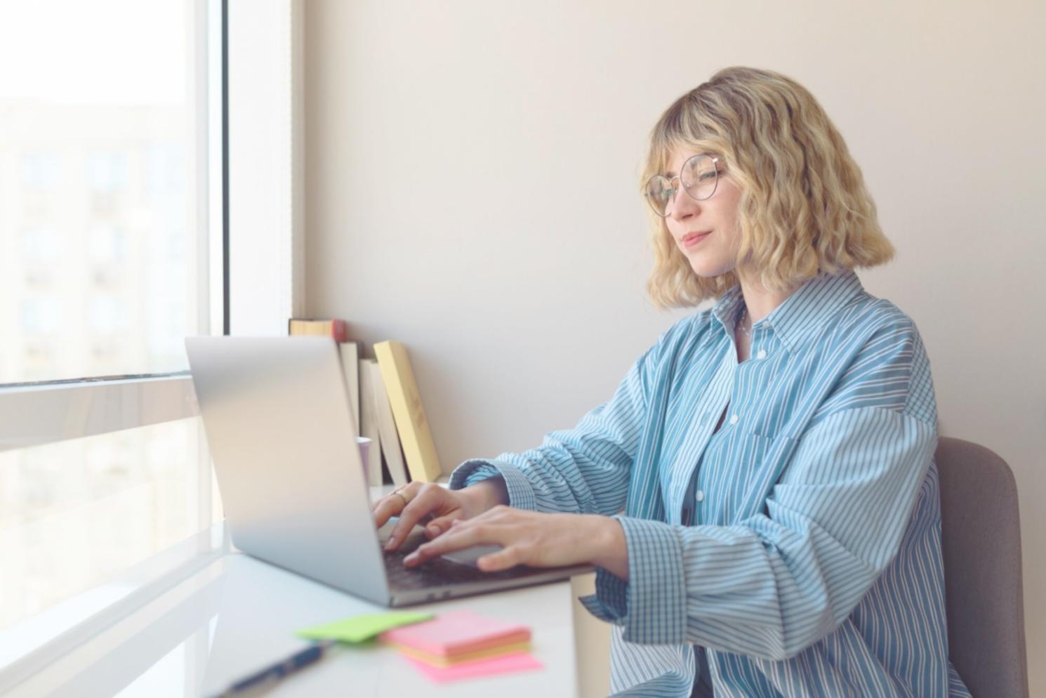 Financial planning workspace with documents and calculator